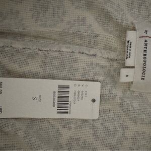 Anthropologie Textured pajama pants in Cream